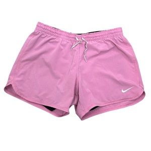 Nike Pink Dry Fit Shorts with Built in Spandex Size Small
